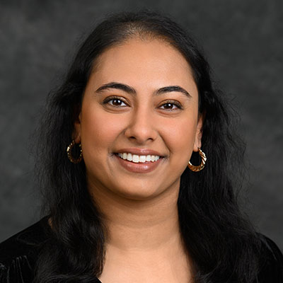 A portrait ofVersha Sinha, DDS